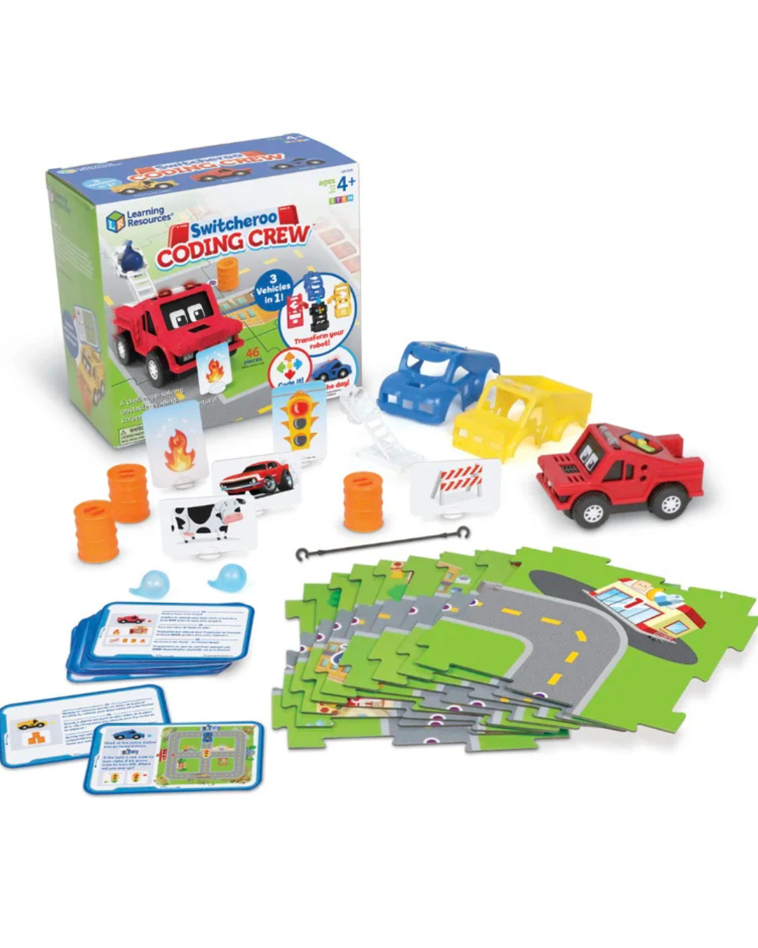 Learning Resources – Switcheroo Coding Crew – naprogramuj robota a zachraň město! 2